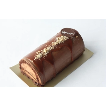 Hazelnut Caramel Log