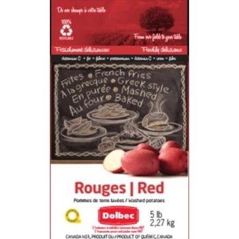 Pommes de terre rouge