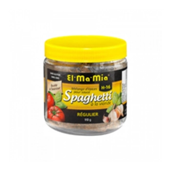 Seasoning for Spaghetti meat sauce regular, less salt