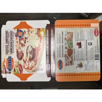 Pizzas Armenian Sausage and Chesse