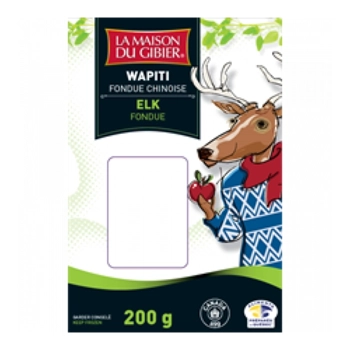 Fondue de wapiti