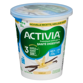 Yogourt Probiotiques actifs Sans Gras Vanille