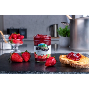 Confiture de fraises.