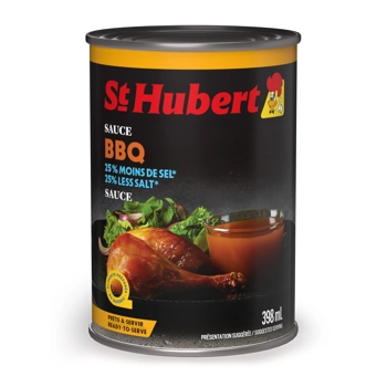 BBQ sauce - 25% less salt