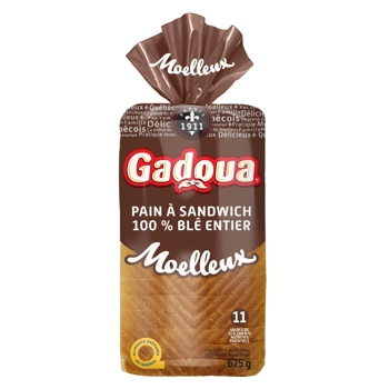 Pain à sandwich 100% blé entier