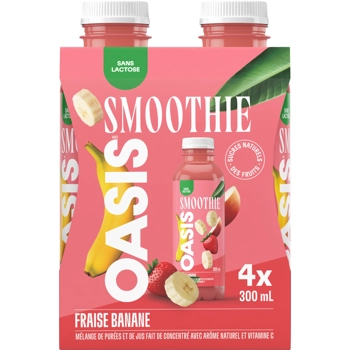 Oasis Smoothie Strawberry Banana