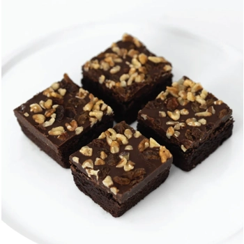 Walnut raisin brownies
