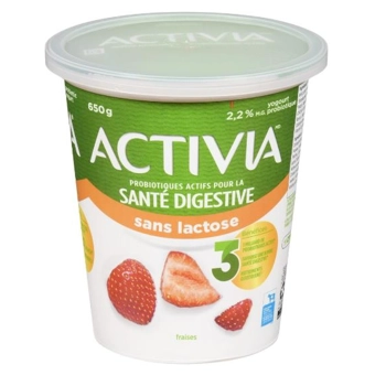 Active Probiotics Strawberry Lactose Free Yogurt