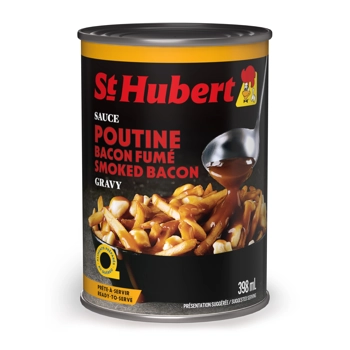 Smoked bacon poutine gravy