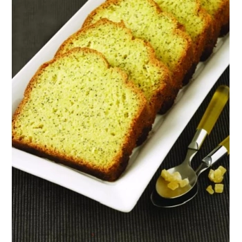 Lemon and poppyseed pound cake