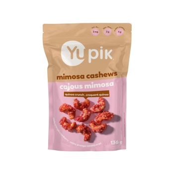 Orange cranberry mimosa cashews