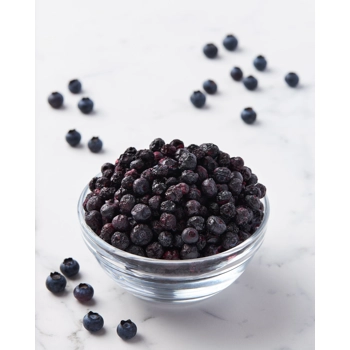 Freeze-dried Quebec wild blueberries