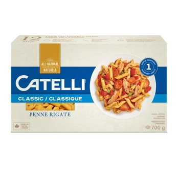 Pâtes Penne Rigate Catelli Classique