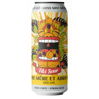 Gose mûre et abricot Tiki sour