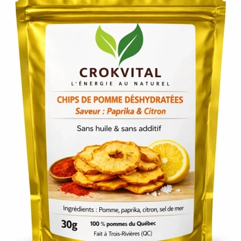 Crokvital – Chips de pommes Paprika & Citron
