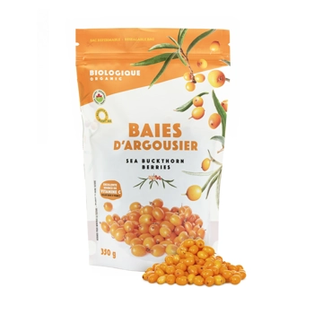 Baies d'argousier biologique surgelées