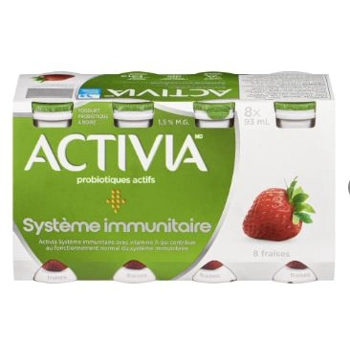 Yogurt Drinkable Active Probiotics Strawberry