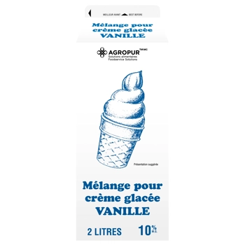 Mélange pour crème glacée vanille