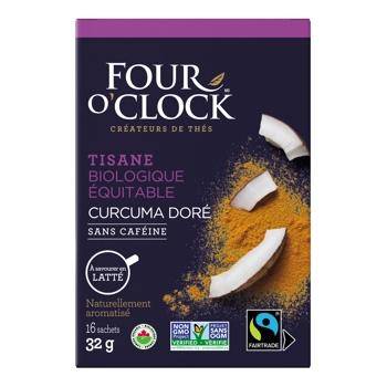 Tisane Curcuma Doré Biologique et Équitable