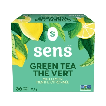 Thé vert menthe citronnée