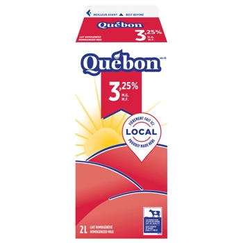 Lait 3,25% M.G.