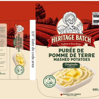 Purée de pomme de terre Originale
