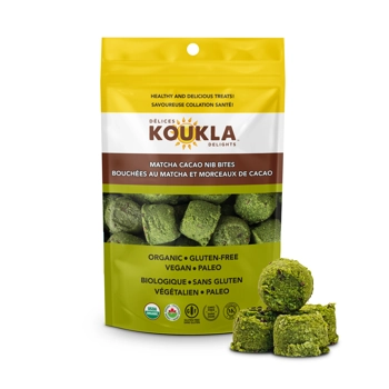 Matcha Cacao Nib Bites