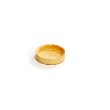 Round sweet 3 inch pure butter tart shell