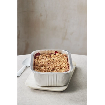 Quebec strawberry crumble