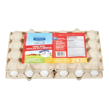 Oeufs Naturœuf Poules en liberté Moyen