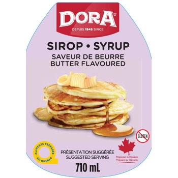 Dora Table syrup Butter Flavored
