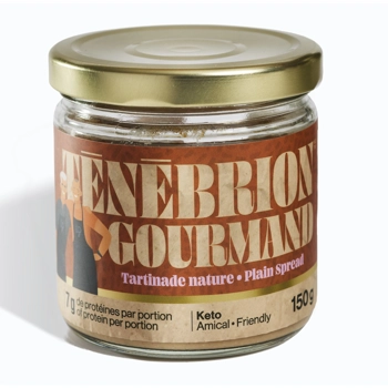 Tartinade de ténébrions meuniers nature