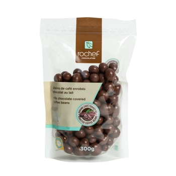 Milk chocolate covred coffee beans