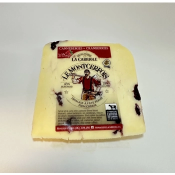 Fromage Le Montcerfois Canneberges