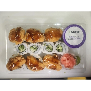 Crispy Chicken Combo 10 pcs