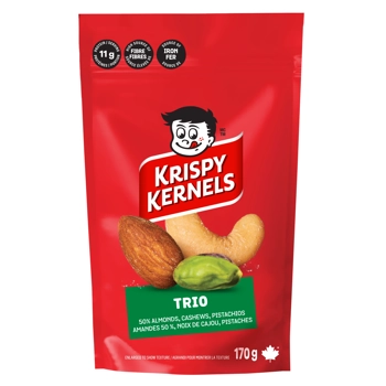 Trio Almond cashew and pistachio