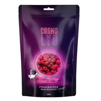 Framboises lyophilisées
