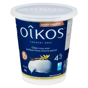 Oikos 4% Extra Crémeux Vanille Française 650g