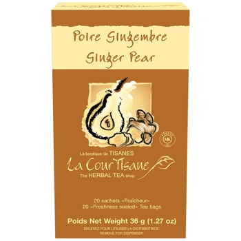 Tisane Poire Gingembre