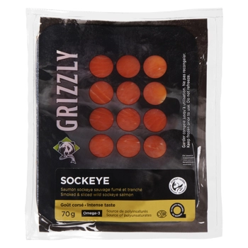 Saumon sauvage sockeye fumé