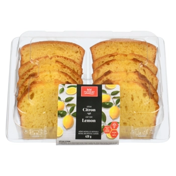 Sliced Lemon Loaf Cake