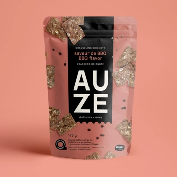 Craquelins Grignote à saveur de BBQ