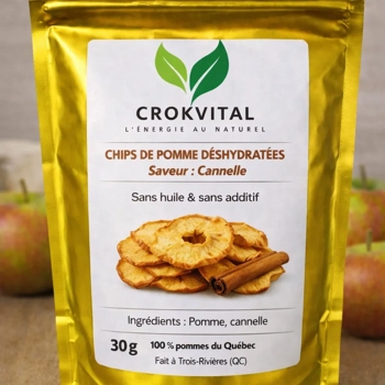 Crokvital – Chips de pomme Cannelle