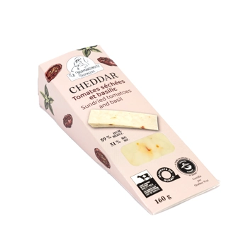 Cheddar Tomates séchées et basilic