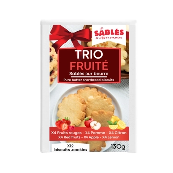 Sablés Trio Fruité