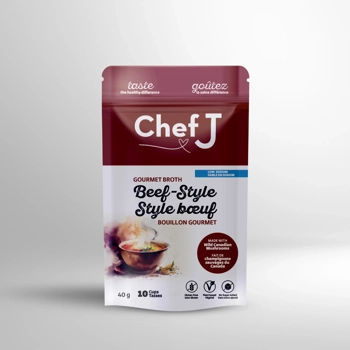 Bouillon gourmet style boeuf sans gluten ajouté