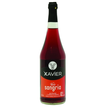 Sangria flavored sparkling juice
