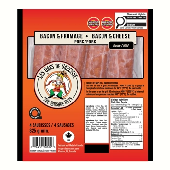 Saucisse Bacon & Fromage