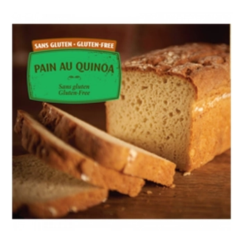 Pain au quinoa sans gluten