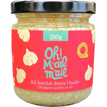 Ail haché dans l'huile